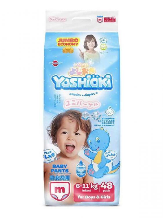 Yoshioki Y6-11 Трусики-подгузники Yoshioki M (6-11 кг), 48 шт Yoshioki Y6-11 Трусики-подгузники Yoshioki M (6-11 кг), 48 шт