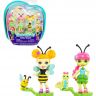 Mattel FXM88 Enchantimals® Petal Park Куклы Друзья-букашки, Кей Гусеница и Беатрис Пчелка