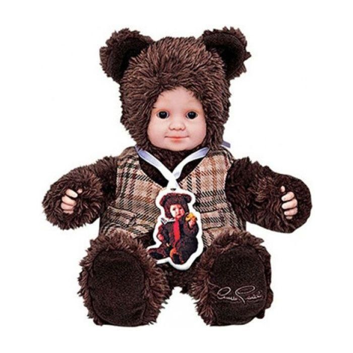 Unima 525211 Anne Geddes Кукла из серии "Детки-мишки", 30 см, мальчик