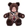 Unima 525211 Anne Geddes Кукла из серии "Детки-мишки", 30 см, мальчик