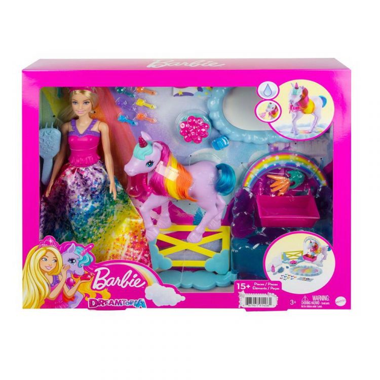 Mattel GTG01 Игровой набор Mattel Barbie Дримтопия Кукла и единорог Mattel GTG01 Игровой набор Mattel Barbie Дримтопия Кукла и единорог