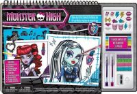 Fashion Angels 64030 Большой набор для творчества с портфолио "Уроки макияжа в Школе монстров"