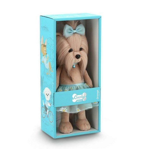 Orange Toys LD023 Lucky Doggy Мягкая игрушка Собачка Lucky Yoyo: Ромашка, 25 см