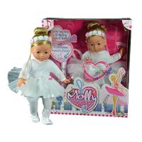 Dimian BD1338 Интерактивная кукла Bambolina Molly балерина, 40 см, с музыкой