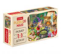 Hatber 20ПЗ5-10722 Пазл MAXI Hatber Маленькая колдунья 20 элементов А5 формат 230Х165мм