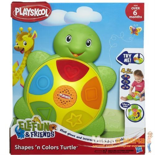 Playskool A6046 Интерактивная черепашка Цвета и Формы