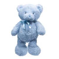 Мягкая игрушка Teddykompaniet Голубой мишка с бантом, 19 см