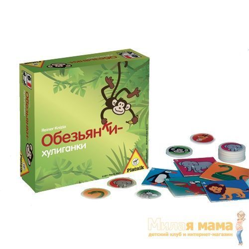 Piatnik 737794 Настольная игра Обезьянки-хулиганки