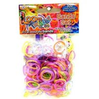 LOOM TWISTER SV11823 Набор для изготовления браслетов из резинок: 600 штук резинок, 1 крючок, 20 соединительных S-клипс