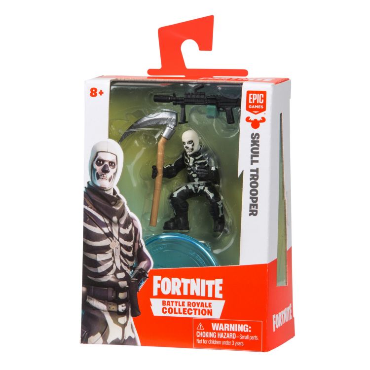 Фигурка Fortnite c 2 сменными аксессуарами W1 Skull trooper