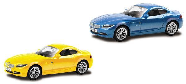 RMZ City 444001 Машина металлическая BMW Z4, 1:43, без механизмов