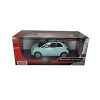 Motormax 79164 Коллекционная модель машины Fiat Nuova 500 Cabrio, 1:18, зеленая