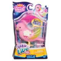 Moose 28540 Little Live Pets S8 Птичка со светящимися крылышками - Яркий Цветок
