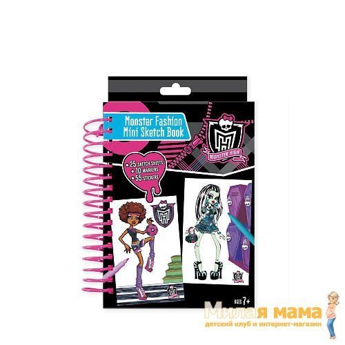 Fashion Angels 64004 Портфолио-блокнот "Школа монстров"