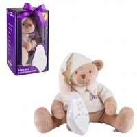 Drema BabyDou 101D Мишка бежевый для засыпания малыша, с белым и розовым шумом