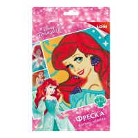 LORI Кпд-022 Набор для творчества LORI Картина из песка Disney Принцесса Ариэль