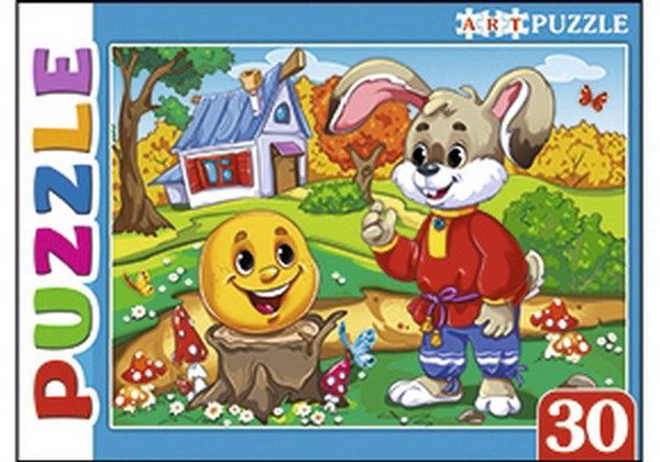 Рыжий кот ПА-4514 Artpuzzle. Пазлы 30 элементов. КОЛОБОК