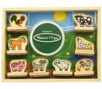 Melissa&amp;Doug 2390 Набор для творчества Melissa&amp;Doug печати Животные с фермы