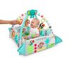 Bright Starts 10754 Развивающий коврик 5-в-1 Мечты об Африке, голубой, с мячиками