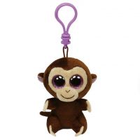 TY 36501 Beanie Boo's Брелок плюшевый Обезьянка Coconut,12,7 см