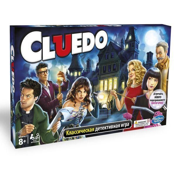 Hasbro 38712 Классическая детективная игра Клуэдо