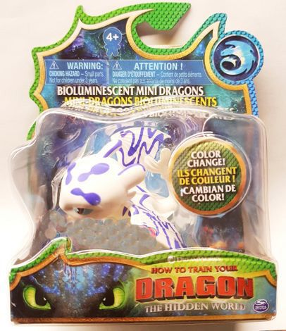 Spin Master 66628 Dragons 3 Мини-фигурка дракона, меняет цвет, Дневная фурия