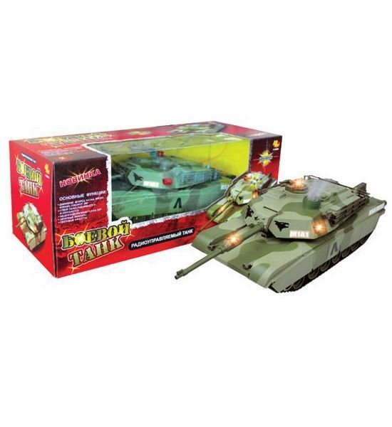 Abtoys C-00086 Танк р/у, со звуком и светом