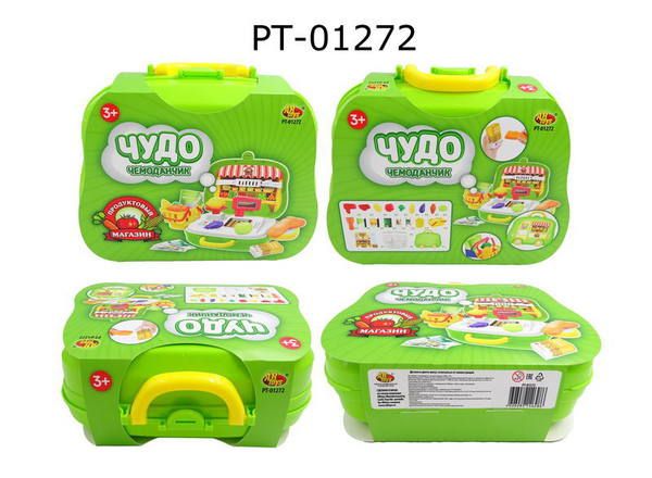 ABtoys (АБтойс) PT-01272 Чудо-чемоданчик на колесиках. Продуктовый магазин ABtoys (АБтойс) PT-01272 Чудо-чемоданчик на колесиках. Продуктовый магазин