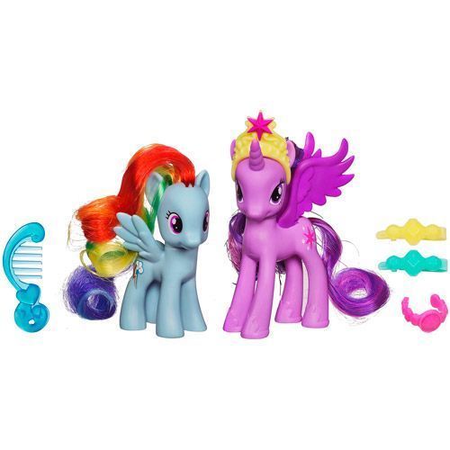 Hasbro A2657 MLP Набор Пони-принцессы Twilight Sparkle & Rainbow Dash
