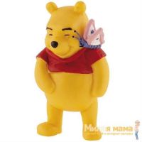 Bullyland 12329 Фигурка Винни и бабочка, 6,1 см