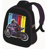 CENTRUM 88658 Рюкзак CENTRUM Moto Superstar, школьный каркасный 37*31,5*17см.