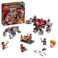 Lego Minecraft 21163 Конструктор Лего Майнкрафт Битва за красную пыль, 504 детали