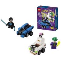 Lego Super Heroes 76093 Конструктор Лего Супергерои Mighty Micros: Найтвинг против Джокера, 84 детали