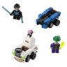 Lego Super Heroes 76093 Конструктор Лего Супергерои Mighty Micros: Найтвинг против Джокера, 84 детали