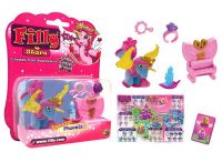 Dracco M081020-3850 Filly Набор Звезды с блестками, 1 фигурка с аксессуарами
