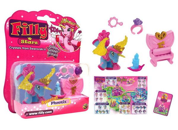 Dracco M081020-3850 Filly Набор Звезды с блестками, 1 фигурка с аксессуарами