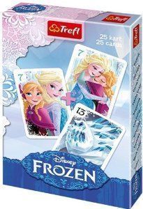 Trefl 08448 Карточная игра "Акулина. Холодное сердце", 25 карт