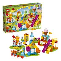 Lego Duplo 10840 Конструктор Лего Дупло Большой парк аттракционов, 106 деталей