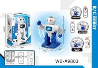 JUNFA 6019A Робот р/у, световые и звуковые эффекты, 16х10х22 см
