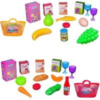 ABtoys (АБтойс) PT-01601 Игровой набор Abtoys Помогаю Маме Продукты в корзине 14 предметов