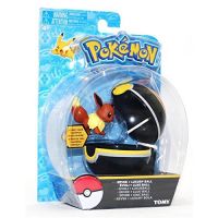 TOMY T18870 Фигурка героя из м/ф "Покемон", в наборе с покеболом, Eevee