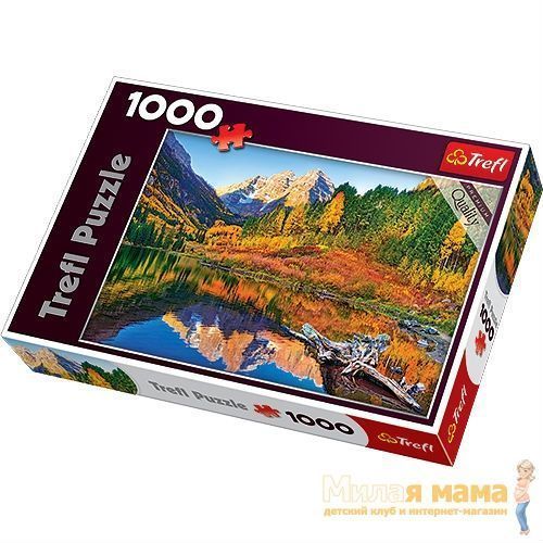 Trefl 10353 Пазл Аспен осенью (США), 1000 деталей