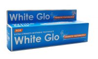 White Glo W8177-НТМ Зубная паста White Glo отбеливающая с пробиотиками 100мл.