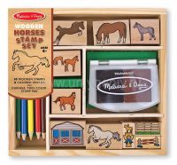 Melissa&amp;Doug 2410M Набор для творчества Melissa&amp;Doug печати Лошади