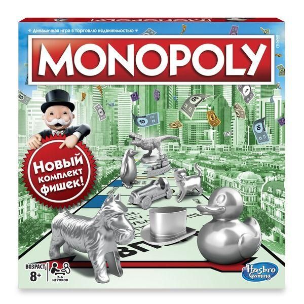 Hasbro C1009 Классическая Монополия, обновленная