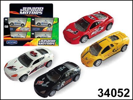 Машинка металлическая ITALY SUPERCAR тюнинг, ассортимент, диспенсер 1:48