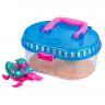 Moose 28414 Интерактивная черепашка Little Live Pets S2 с малышом в аквариуме