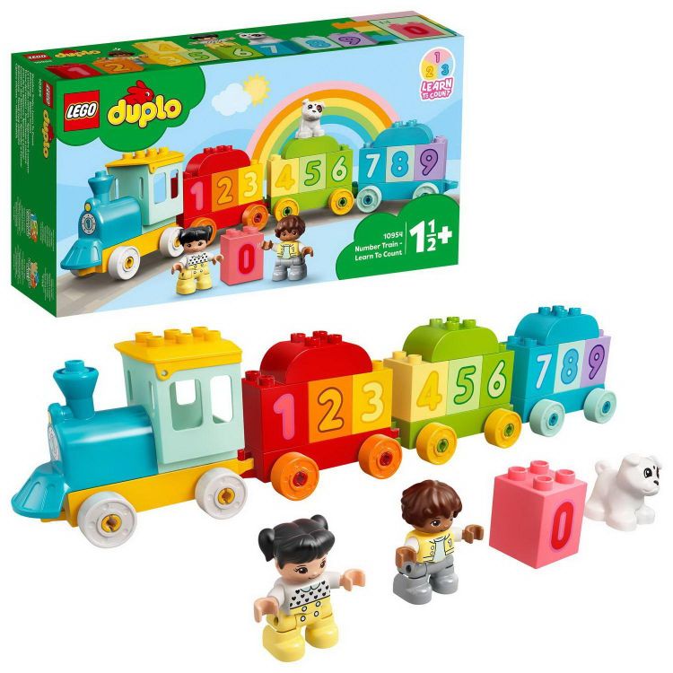 LEGO (Лего) 10954-L Конструктор LEGO DUPLO My First Поезд с цифрами — учимся считать