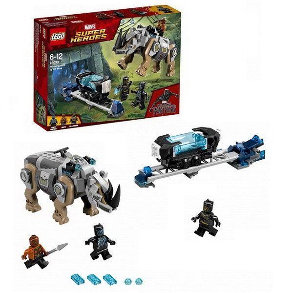 Lego Super Heroes 76099 Конструктор Лего Супергерои Поединок с Носорогом