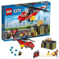 Lego City 60108 Конструктор Лего Город City Fire Пожарная команда быстрого реагирования, 257 деталей